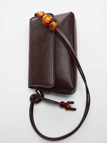 MANGO Shoulder Bag 'PACHURU' in Brown