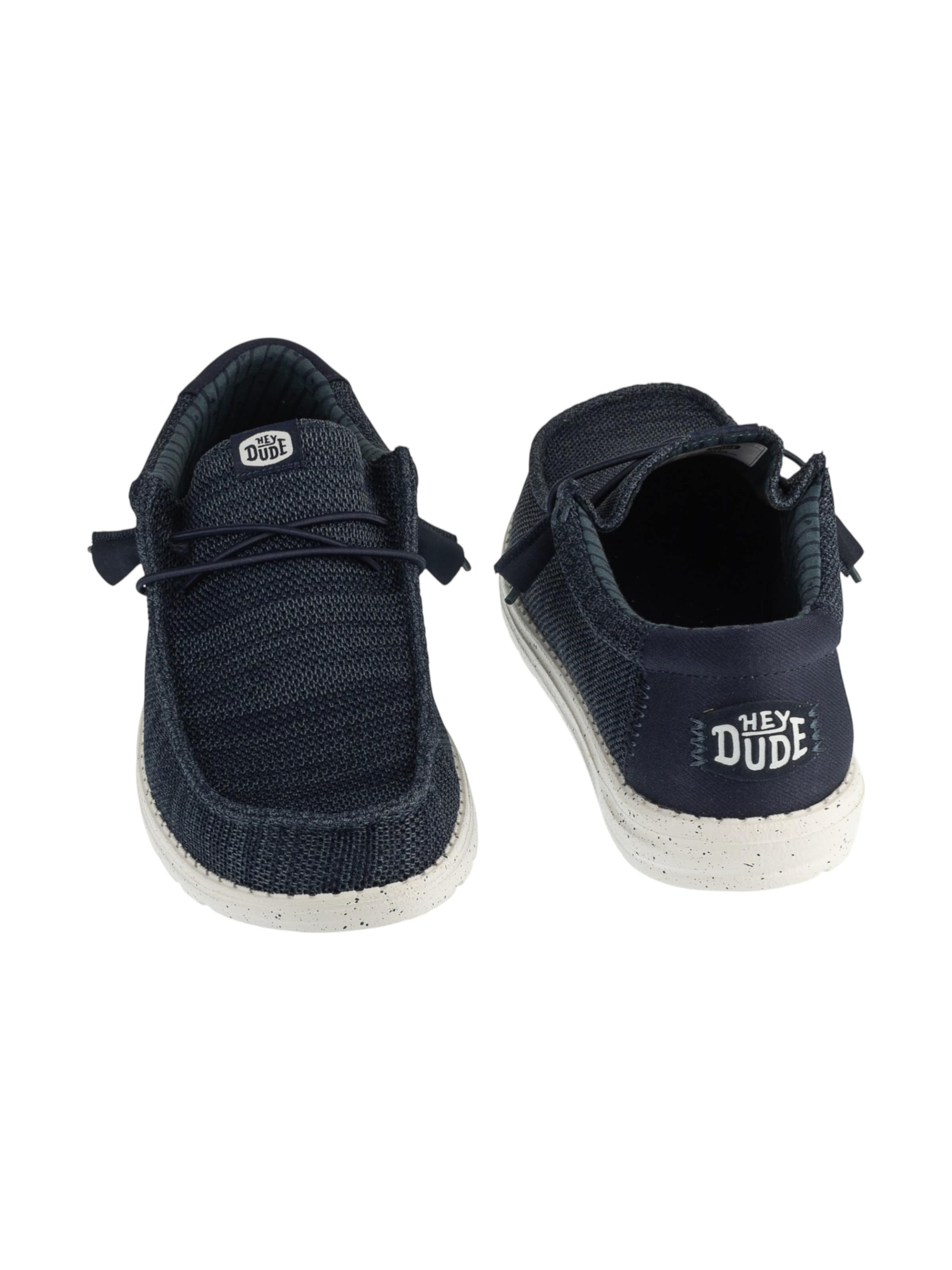 Mocassin 'Wally Stretch Sox' HEY DUDE en bleu