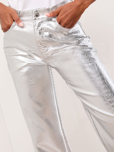 Lipsy Hose in silber, Produktansicht