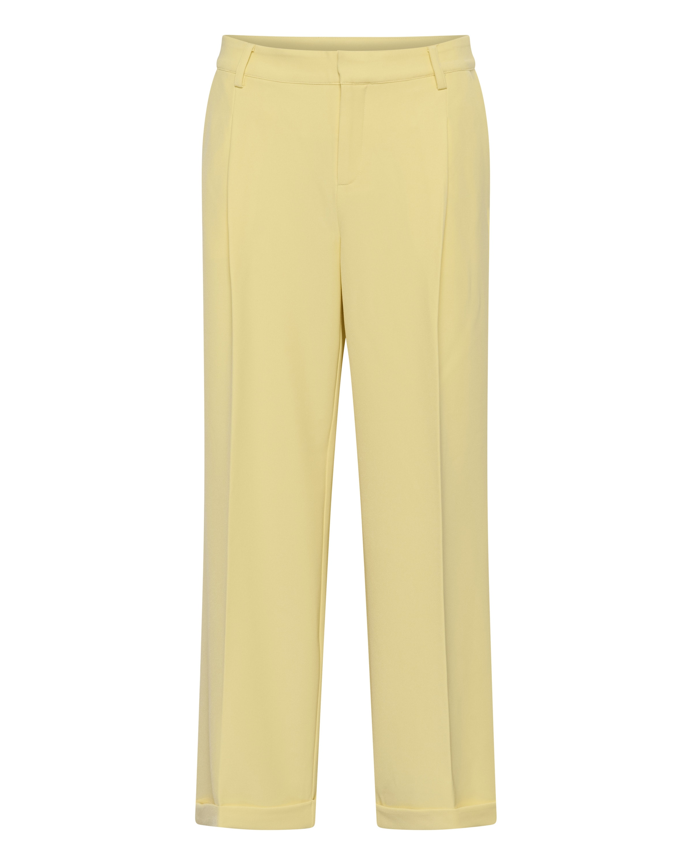 CULTURE Regular Broek 'CUnalina Clara ' in Geel: voorkant