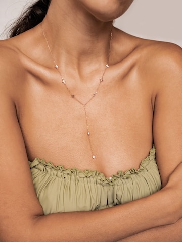 Hey Happiness Kette 'Posy' in Gold: Vorderseite