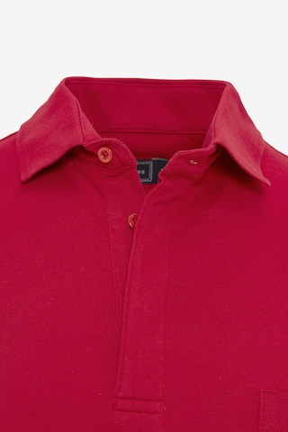DENIM CULTURE Tričko 'ALARIC' – červená