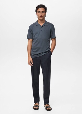 MANGO MAN Poloshirt 'Carlp' in Blau