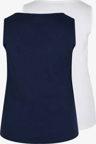 Zizzi Top in Blauw