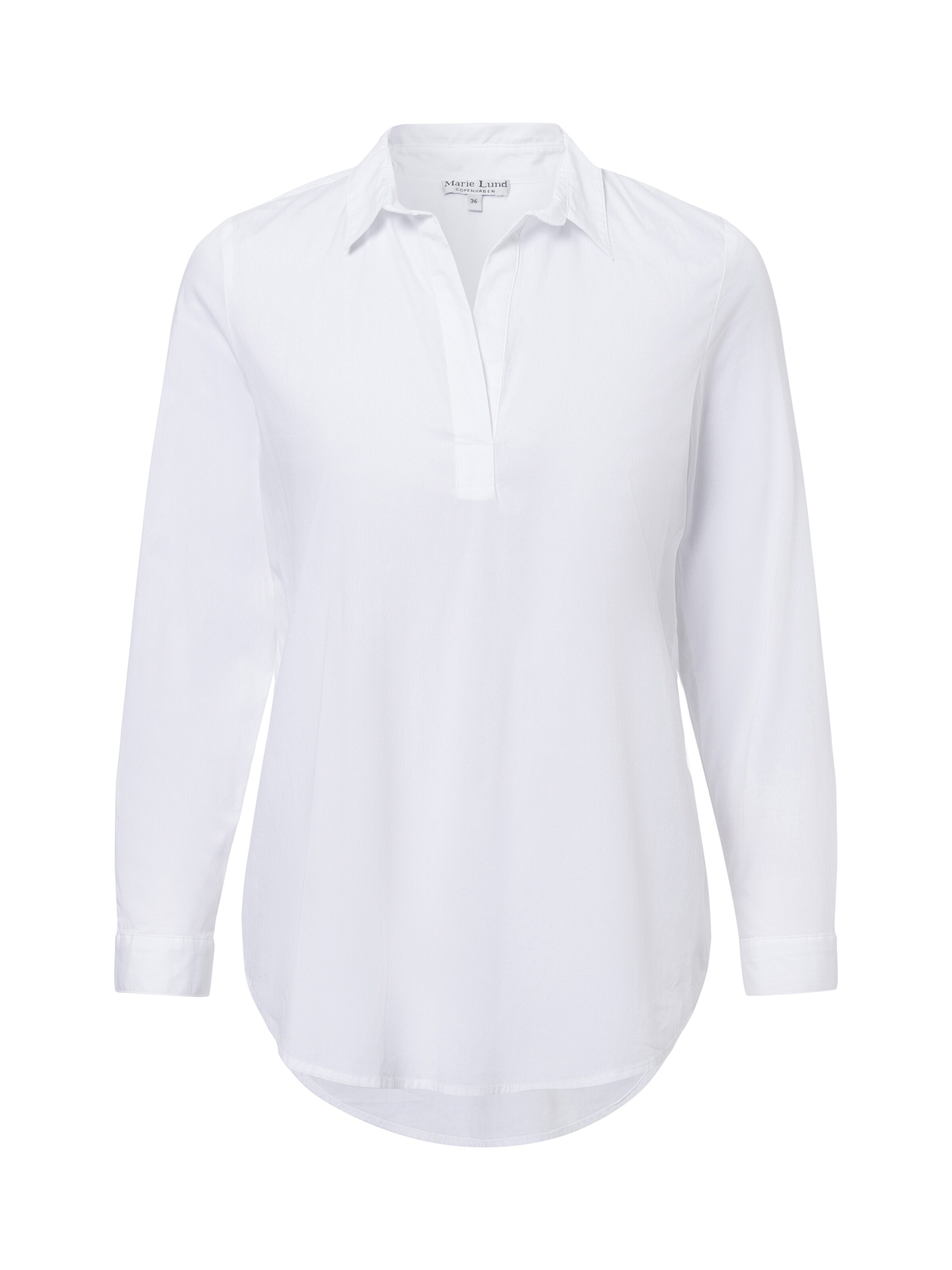 Marie Lund Blouse in White: front
