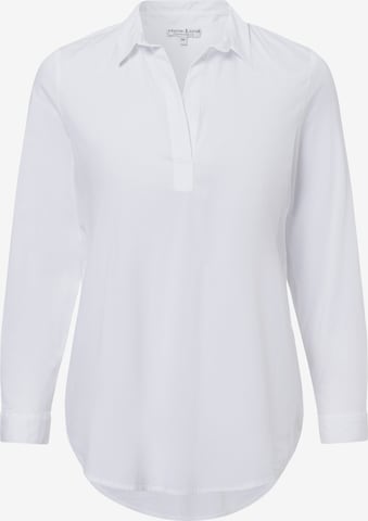 Marie Lund Blouse in White: front