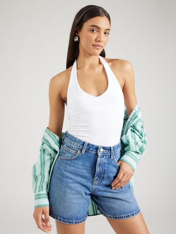 HOLLISTER Топ в Белый: спереди