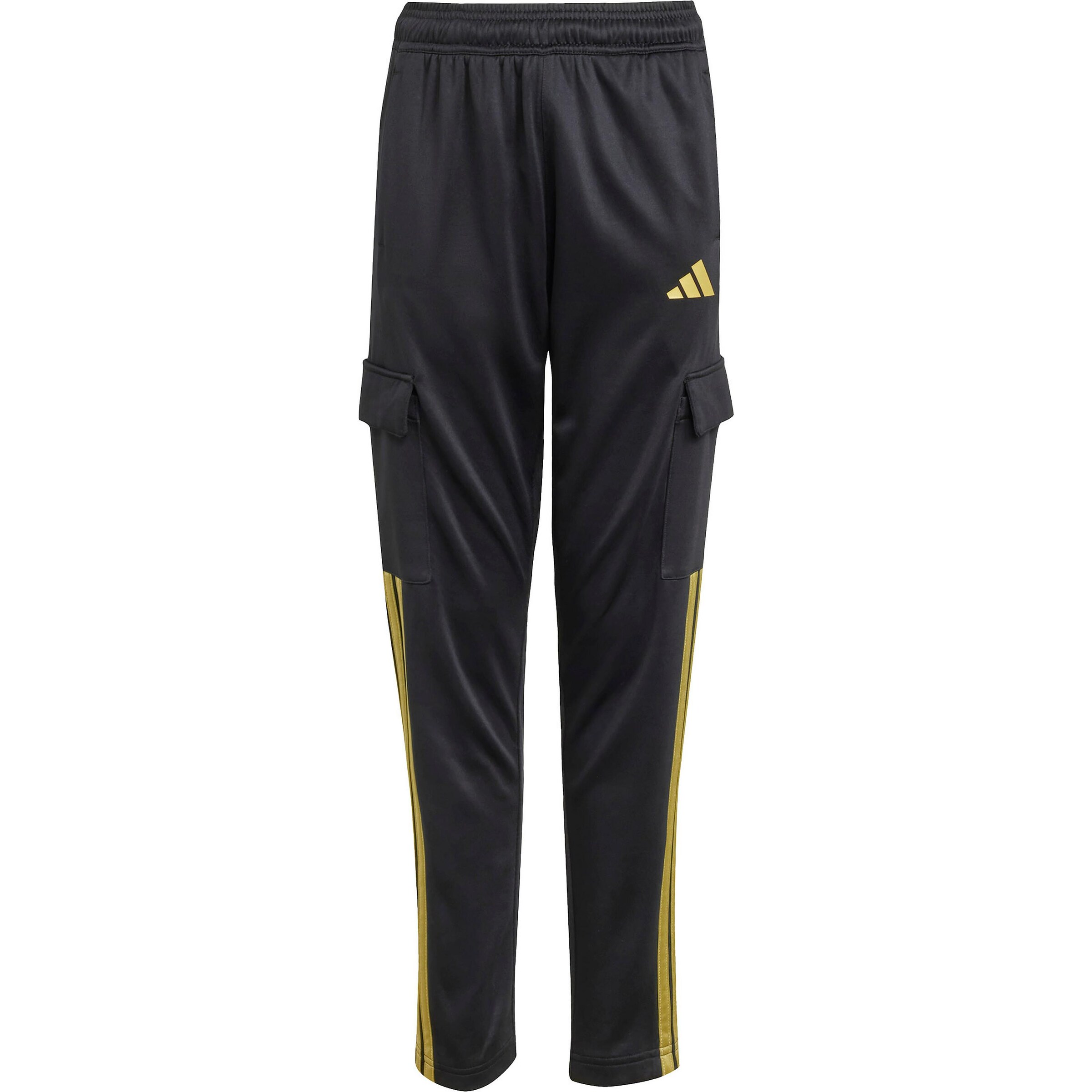 ADIDAS PERFORMANCE Regular Workout Pants in Black: front