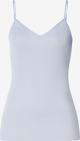 Hanro Undershirt 'Cotton Seamless' in Blue: front