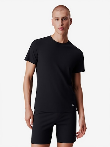G-STAR Short Pajamas 'Slate' in Black: front