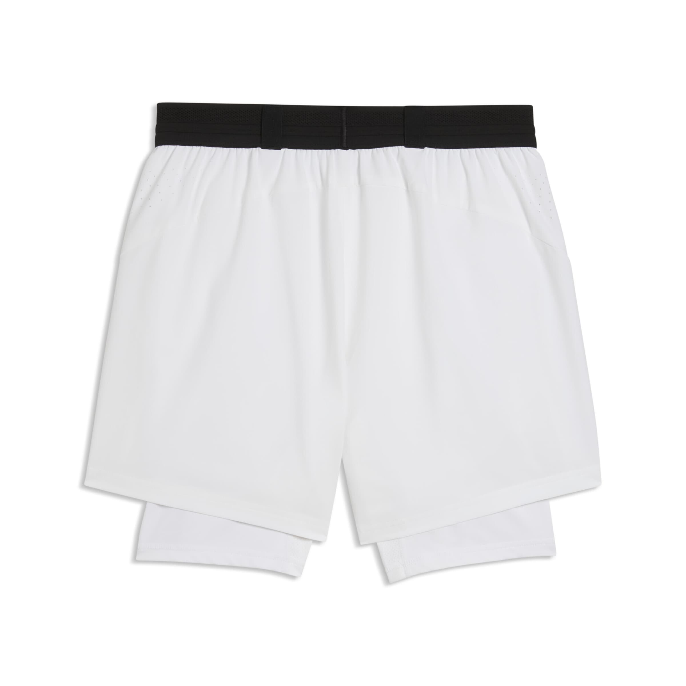 PUMA Regular Sporthose in Weiß