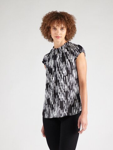 COMMA - Blusa em preto: frente