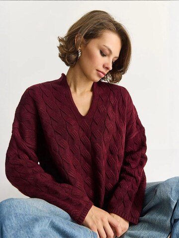 Pullover 'Pullover' di Bianco Lucci in rosso