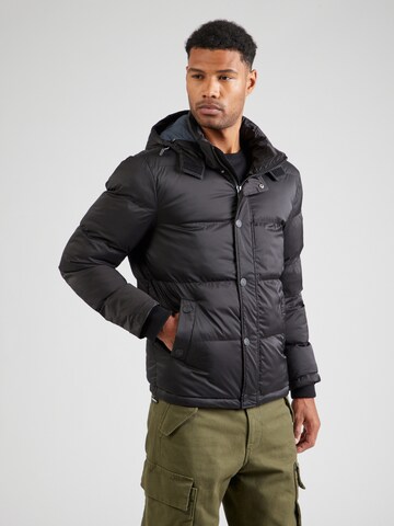 GUESS Winterjas in Zwart: voorkant