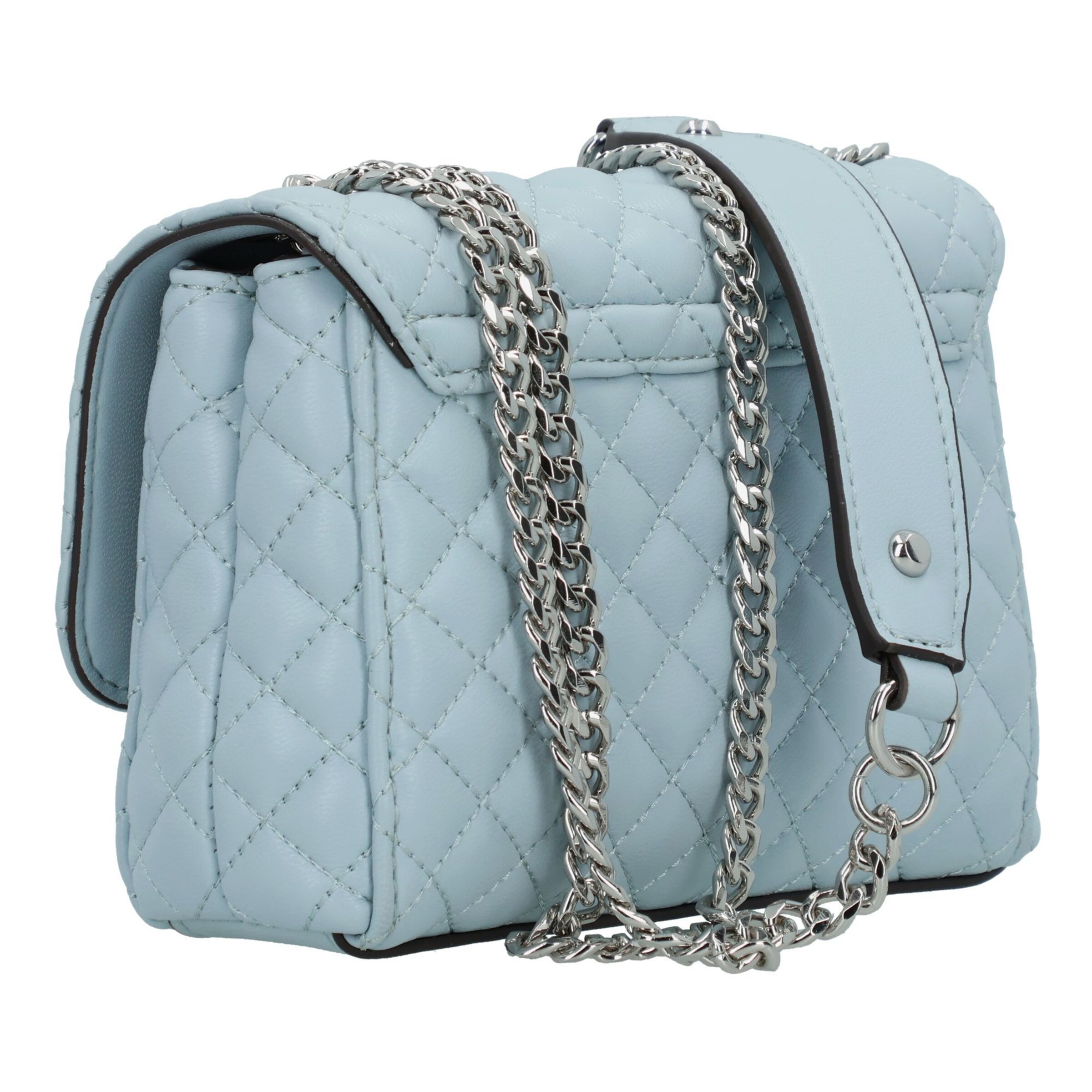 GUESS Schultertasche 'Everlee' in Blau