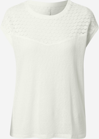 T-shirt 'New Rie' ONLY en blanc : devant