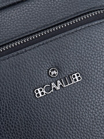 Borsa a tracolla 'Borsa a Tracolla Uomo Vera Pelle - Chiusura Zip' di B. Cavalli in nero