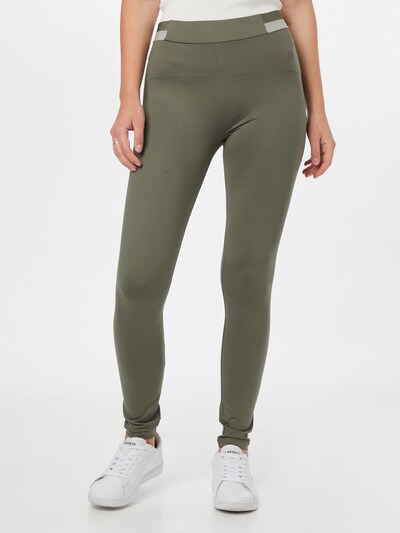 BOSS Casual Leggings in grün, Modelansicht
