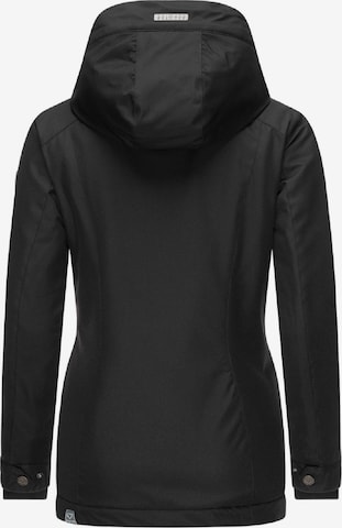 Ragwear Toiminnallinen takki 'Jazmin' värissä musta