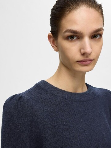Pull-over 'SLFLulu' SELECTED FEMME en bleu