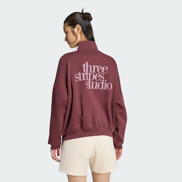 Giacca di felpa sportiva 'Studio' di ADIDAS SPORTSWEAR in rosso: frontale