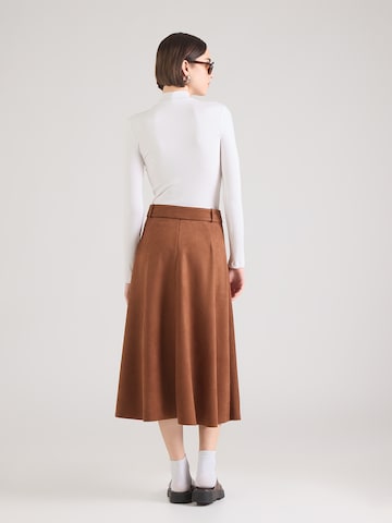 MORE & MORE Φούστα 'Alcantara' σε καφέ