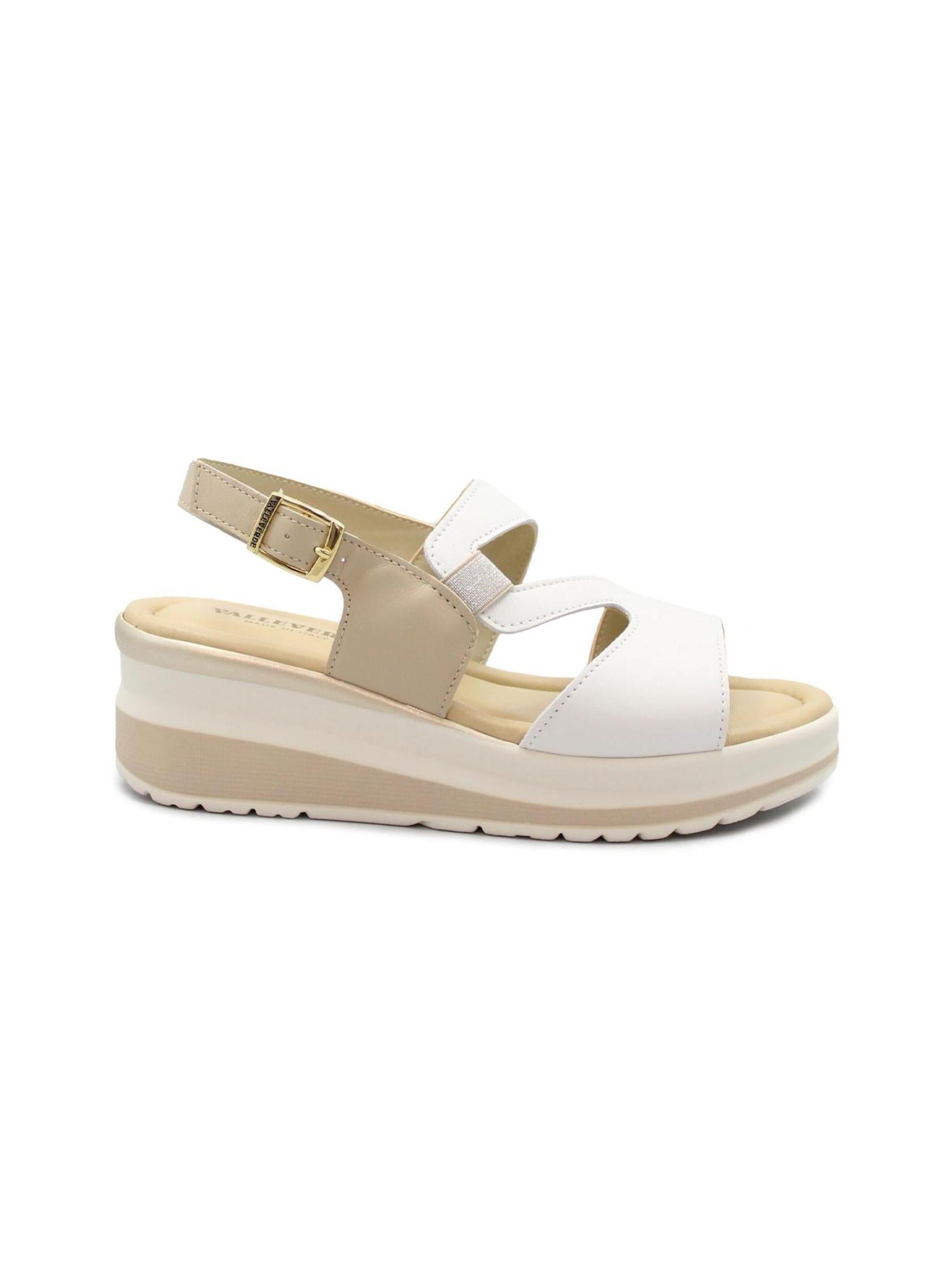 Valleverde Sandals in White: front