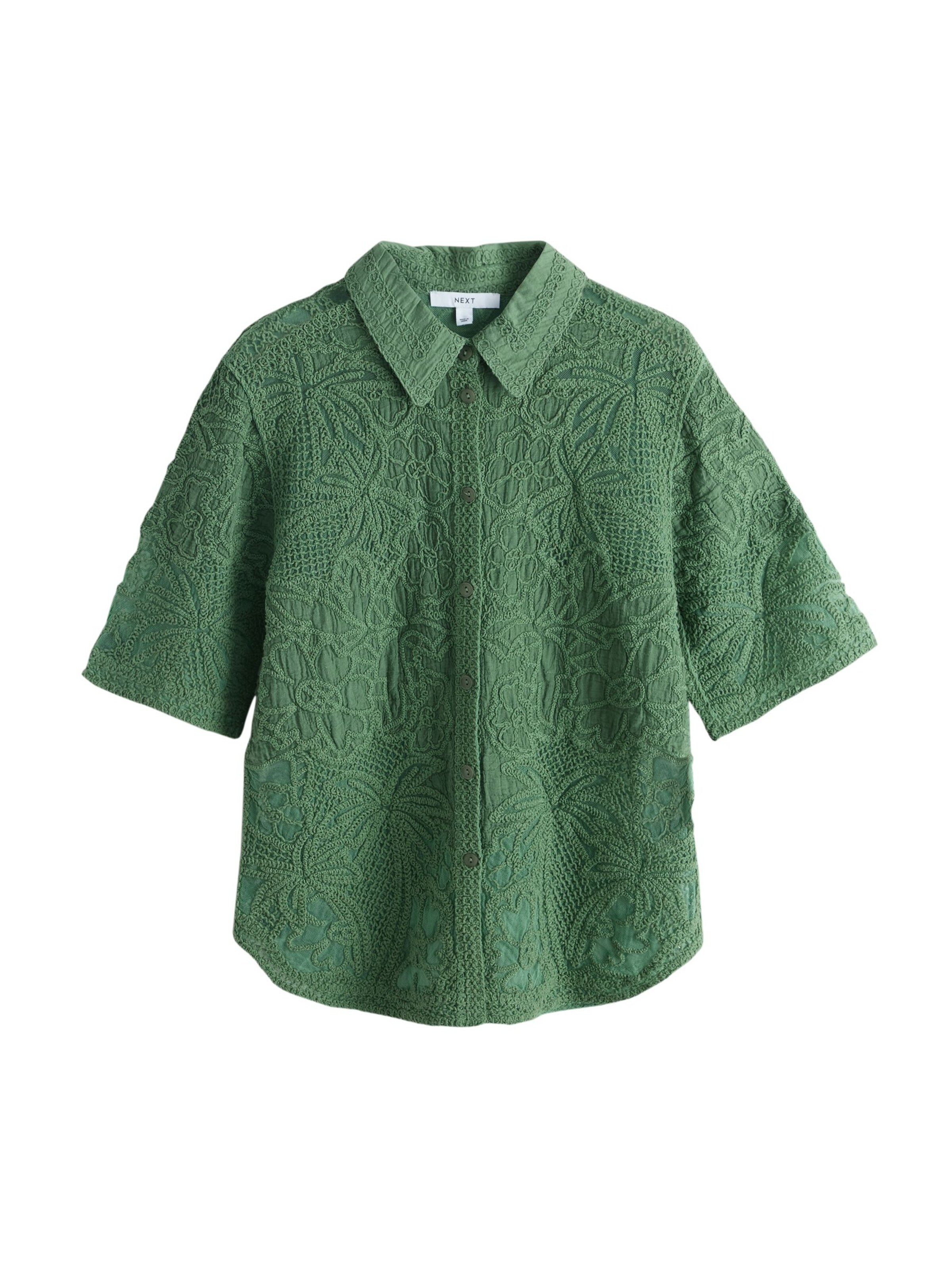 Chemisier Next en vert : devant