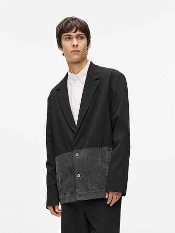 KARL LAGERFELD JEANS - Chaqueta de entretiempo en negro: frente