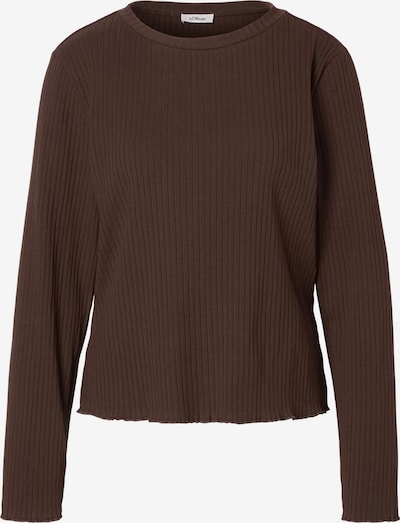 s.Oliver Shirt in L in dunkelbraun, Produktansicht