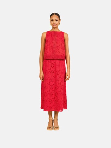 love & roses Top in Rood: voorkant