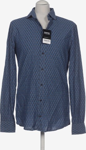 JOOP! Button Up Shirt in M in Blue: front