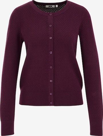 WE Fashion Cardigan i lilla: forside