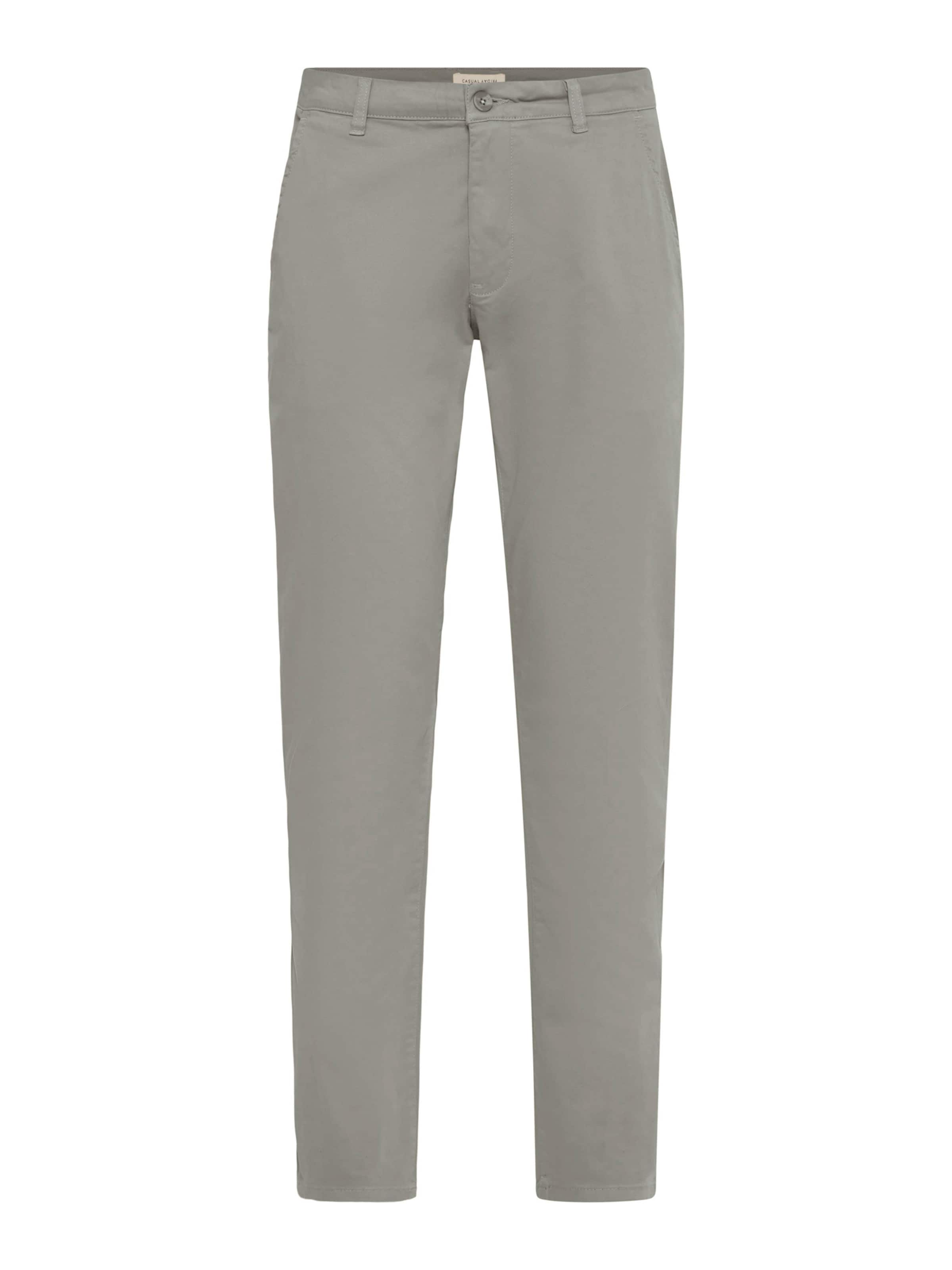 Casual Friday Брюки-чинос 'Viggo' в Серый: спереди
