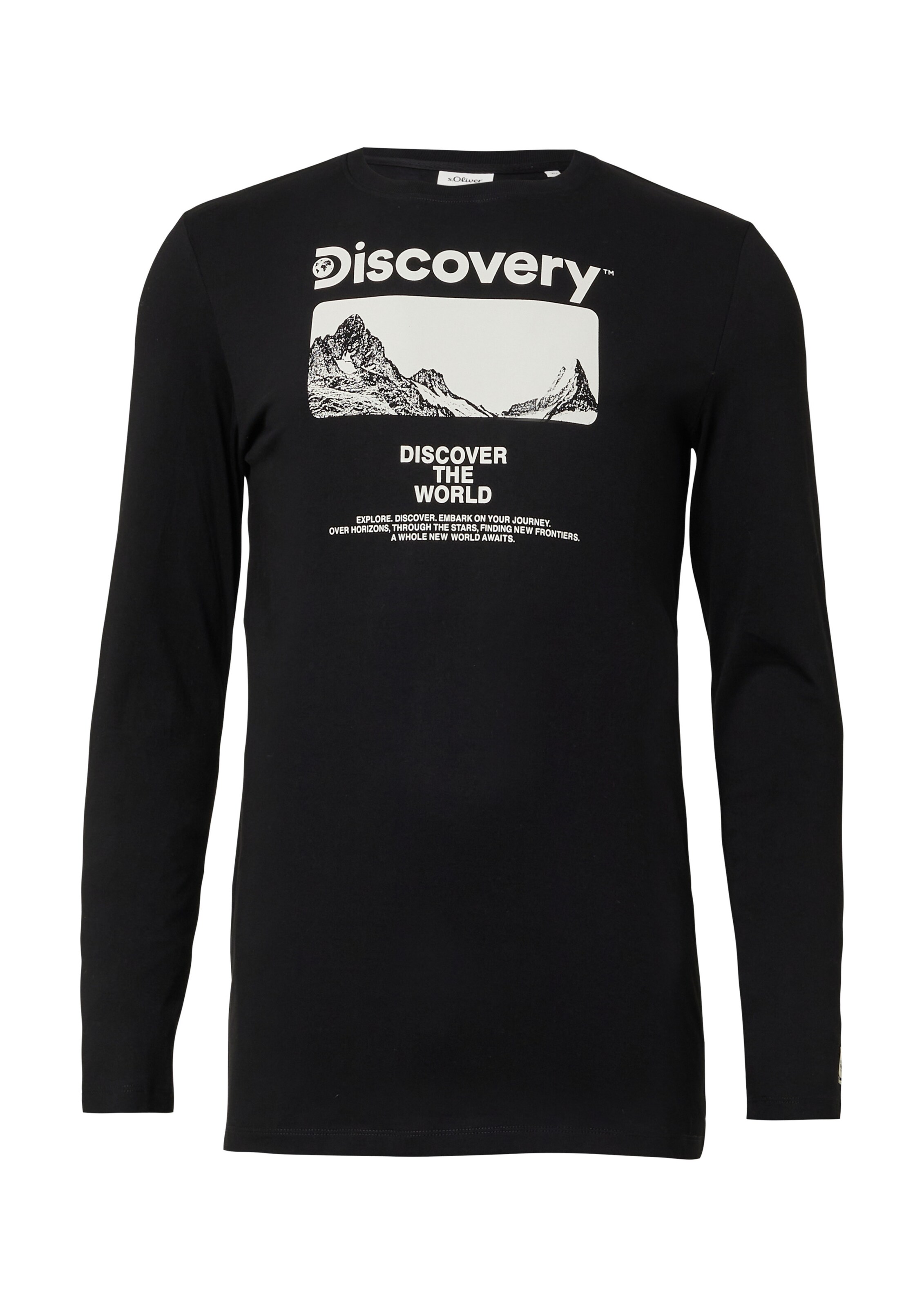 T-Shirt s.Oliver en noir : devant