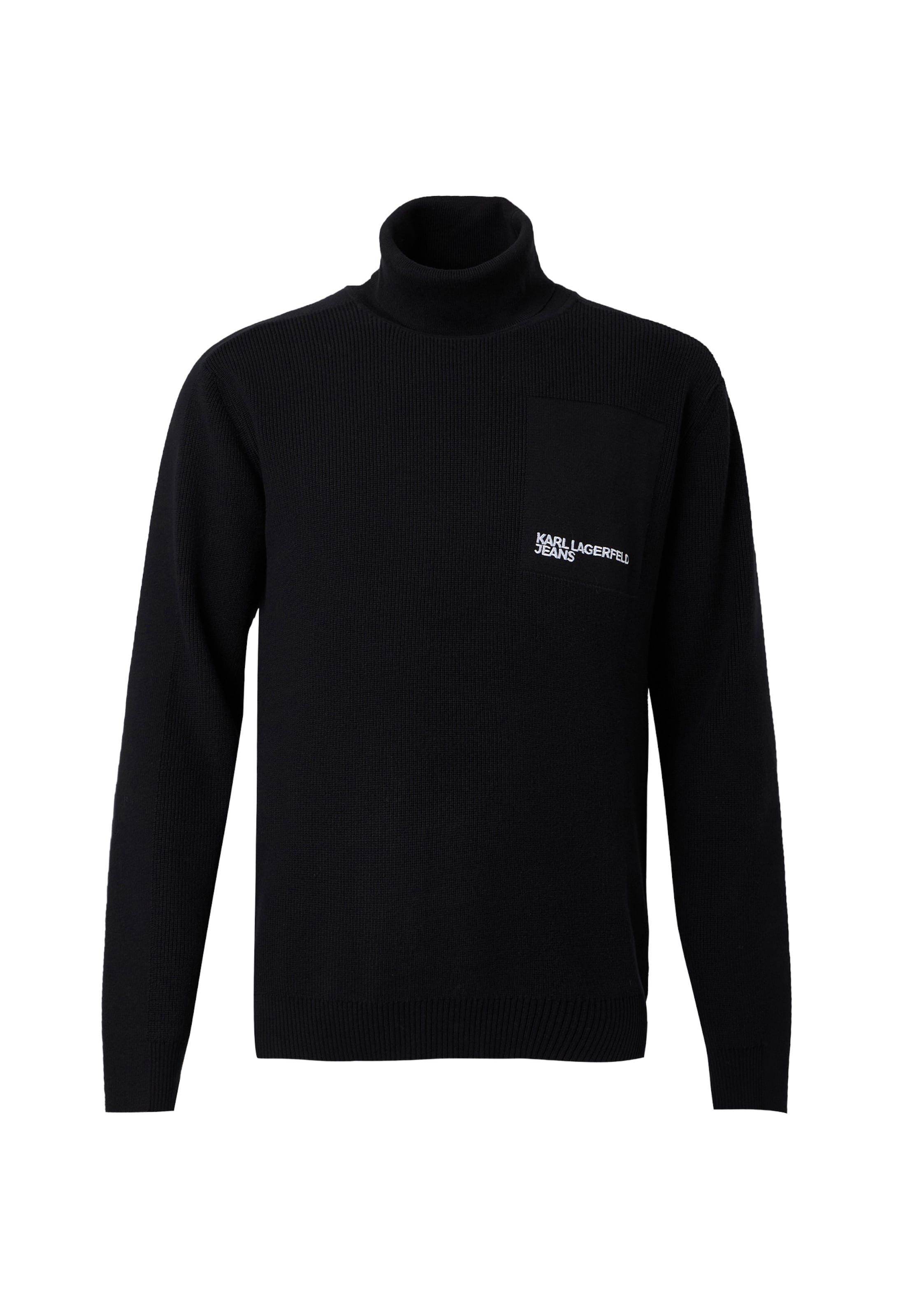 Pullover di KARL LAGERFELD JEANS in nero: frontale
