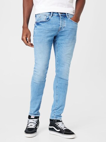 Slimfit Jeans 'Ralston' de la SCOTCH & SODA pe albastru: față