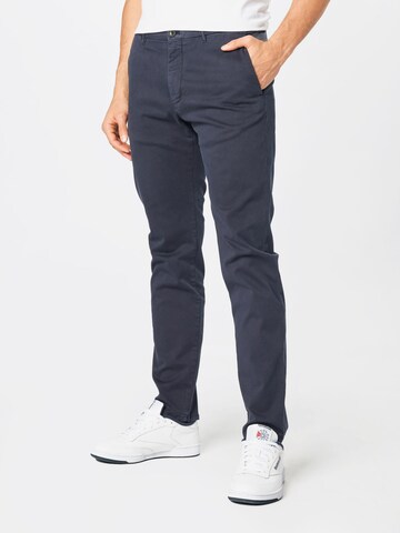 JOOP! Jeans Slim fit Chino Pants 'Steen' in Blue: front