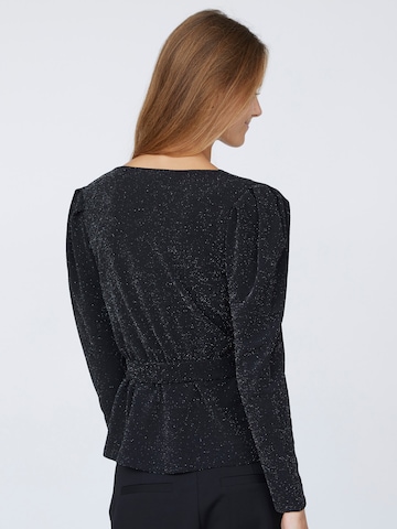 SISTERS POINT - Blusa 'NASA' en negro
