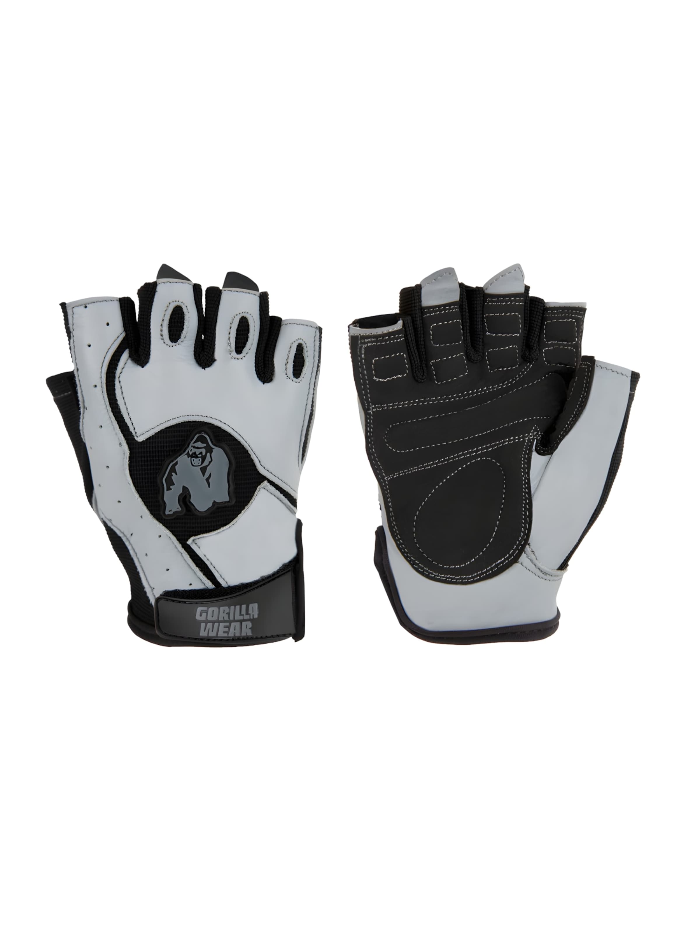 Gants de sport 'Mitchell' Gorilla Wear en gris : devant