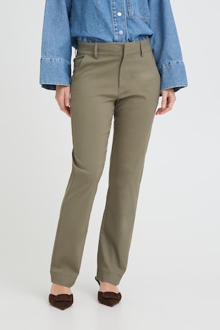 b.young - Slimfit Calças chino 'BYDIXI' em cinzento