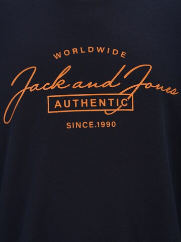 Jack & Jones Plus Sweatshirt 'JJFERRIS' in Blau