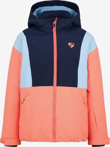 ZIENER Athletic Jacket 'Abbe' in Orange: front