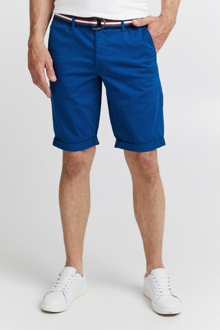 FQ1924 Regular Chino 'Rover' in Blauw: voorkant