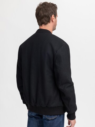 Bombers Winterjas 'TRACK MEN' in Zwart