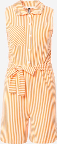 PIECES - Jumpsuit 'TAMAR' en naranja: frente