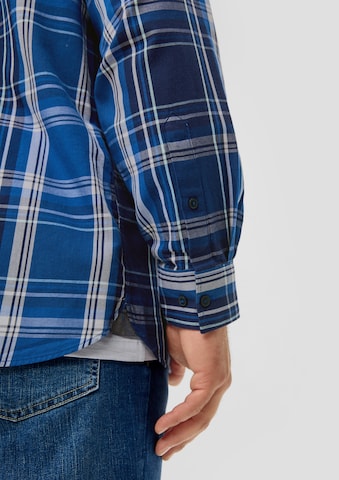Coupe regular Chemise s.Oliver Red Label Big & Tall en bleu