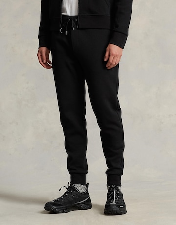 Effilé Pantalon Polo Ralph Lauren en noir : devant