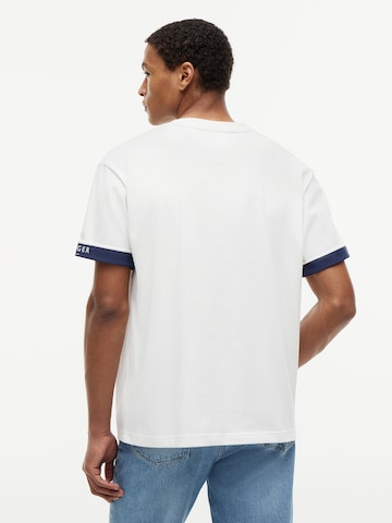 Tricou de la TOMMY HILFIGER pe alb
