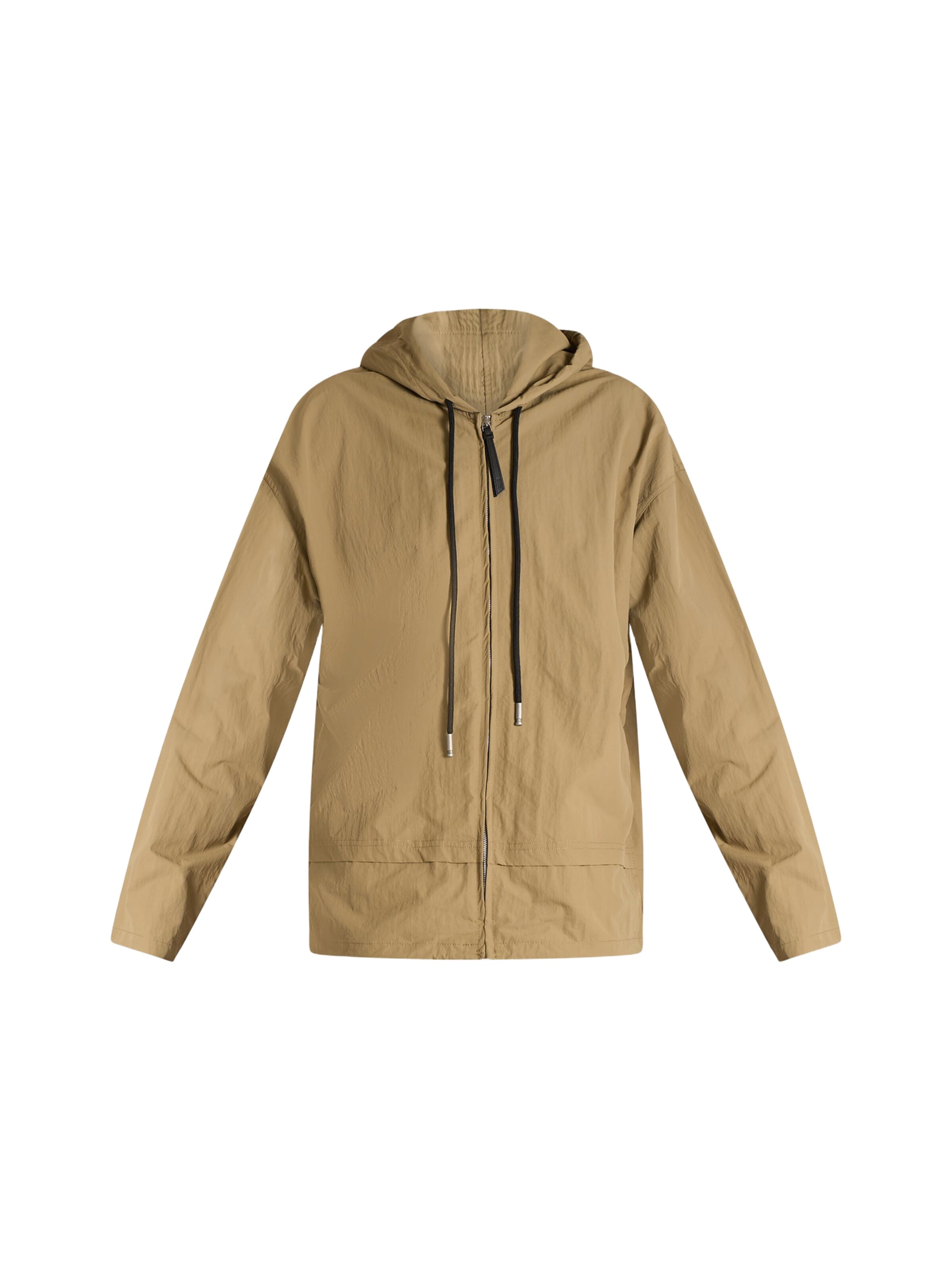 Veste de survêtement DARK LABEL en beige : devant